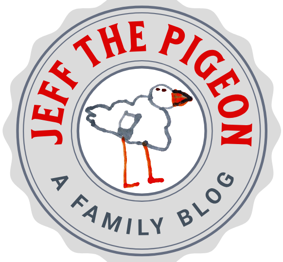 Jeff the Pigeon logo